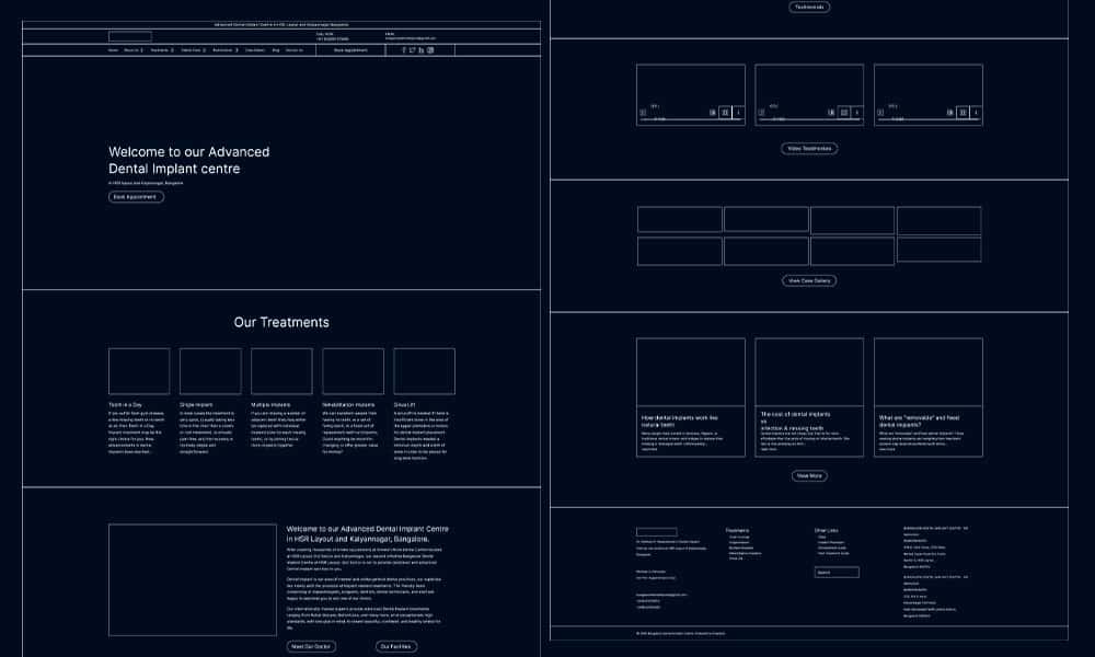 BDI Wireframe - Sivaraj Portfolio